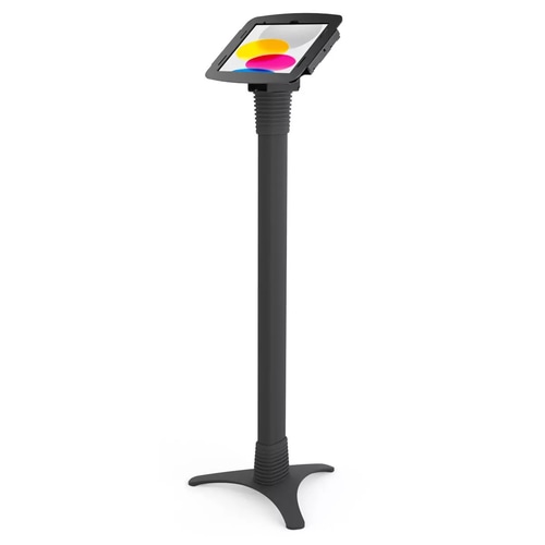 Compulocks iPad 10.9 10th Gen Space Enclosure Portable Floor Stand Black