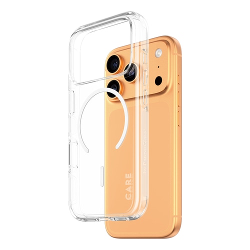 PanzerGlass CARE by  Flagship Case Transparent Urban Explorer w. White MagSafe iPhone 17 Pro