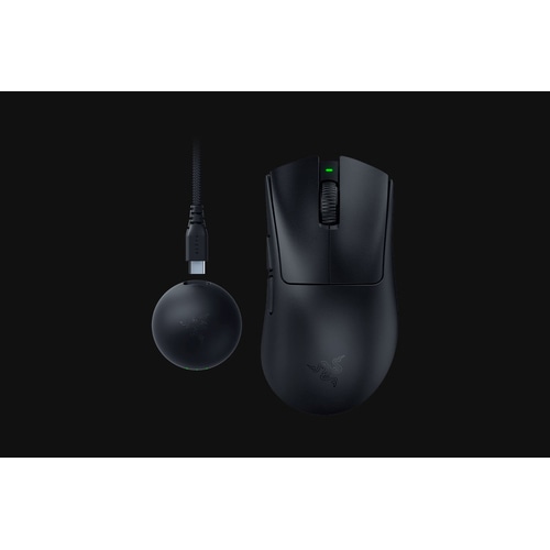 Razer DeathAdder V4 Pro mouse Gaming Right-hand RF Wireless + USB Type-A Optical 45000 DPI