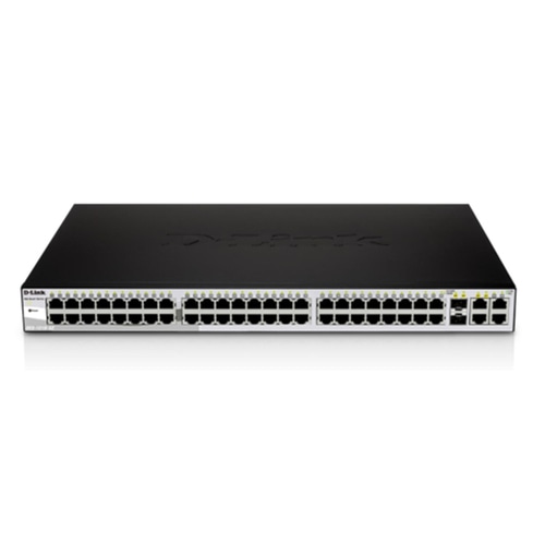 D-Link DES-1210-52 network switch Managed L2 1U Black
