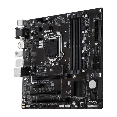 Gigabyte GA-Q270M-D3H motherboard Intel Q270 LGA 1151 (Socket H4) ATX