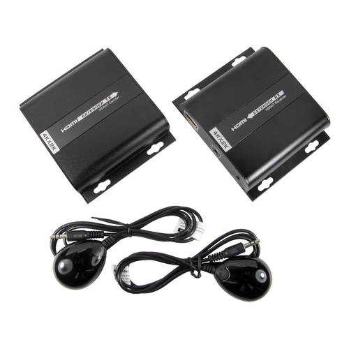 Cables Direct HD-EX358 AV extender AV transmitter & receiver Black