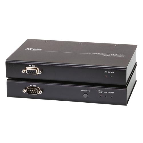 ATEN USB 2.0 DVI Single Link over 1 CAT Cable (100m) KVM Extender with Full USB2.0 support (up to 480Mbps) / HDBaseT2.0