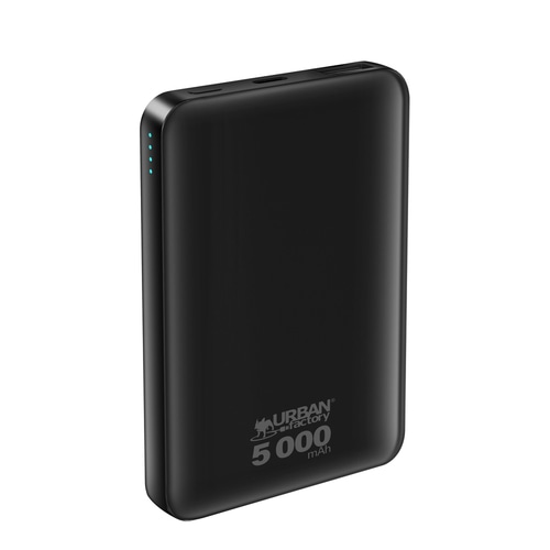 Urban Factory JUICEE MAX: USB-C IN & OUT / USB-A POWERBANK 5000MAH