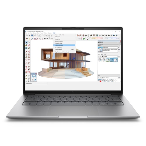 HP ZBook 8 G1i Intel Core Ultra 7 255H Mobile workstation 35.6 cm (14) WUXGA 32 GB DDR5-SDRAM 1 TB SSD NVIDIA RTX 500 Ada Wi-Fi 7 (802.11be) Windows 11 Pro AI PC Silver