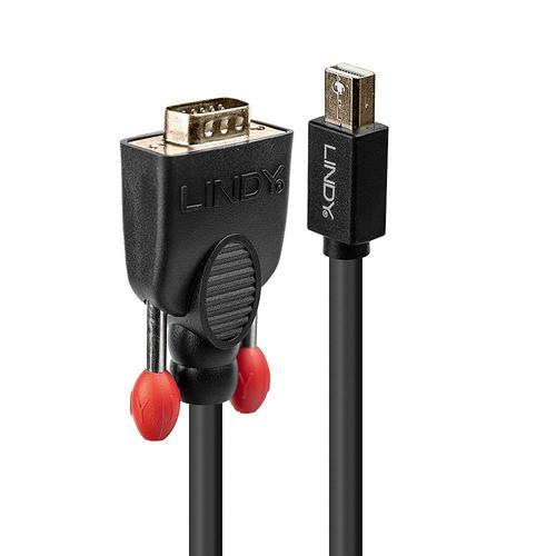 Lindy Mini DisplayPort to VGA Cable 1m, black