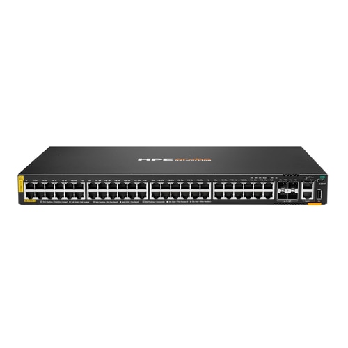 HPE Aruba Networking CX 6200F 48G Class 4 PoE 4SFP 370W TAA Managed L3 Gigabit Ethernet (10/100/1000) Power over Ethernet (PoE) 1U