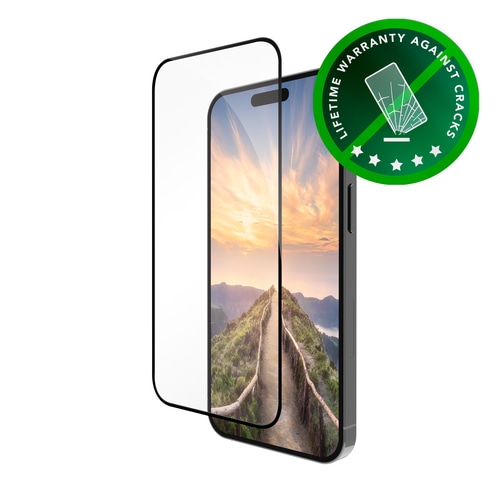 dbramante1928 eco-shield - iPhone 16/15 - Black Edge