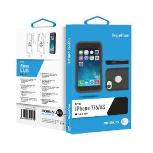Mobilis 018036 mobile phone case 11.9 cm (4.7) Border Black