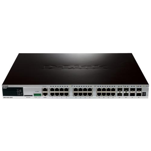 D-Link DGS-3420-28PC network switch Managed L2+ Power over Ethernet (PoE)
