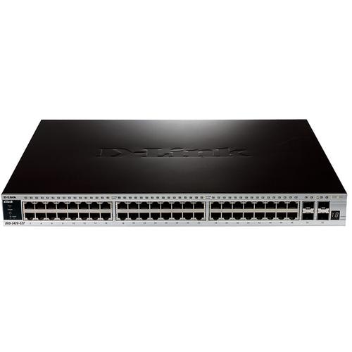 D-Link DGS-3420-52T network switch Managed L2 Black