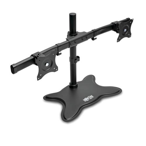 Tripp Lite DDR1327SDD Dual-Monitor Desktop Mount Stand for 13 to 27 Flat-Screen Displays