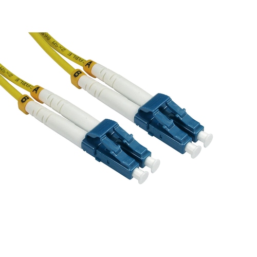 Cables Direct FB2S-LCLC-010Y fibre optic cable 1 m 2x LC Yellow