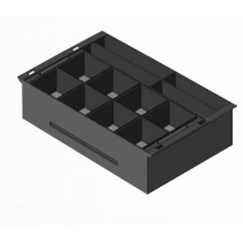 APG Cash Drawer 20466PAC cash tray ABS synthetics Black