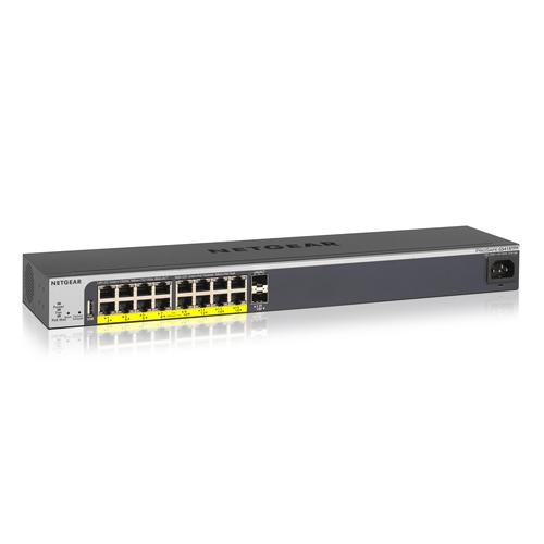 NETGEAR GS418TPP Managed L2/L3/L4 Gigabit Ethernet (10/100/1000) Power over Ethernet (PoE) Black