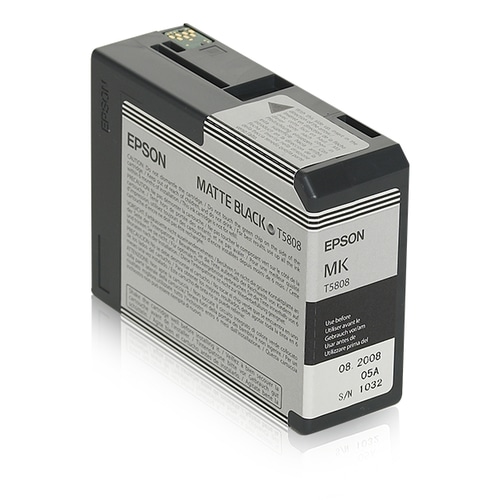 Epson T58080N ink cartridge 1 pc(s) Original Matte black