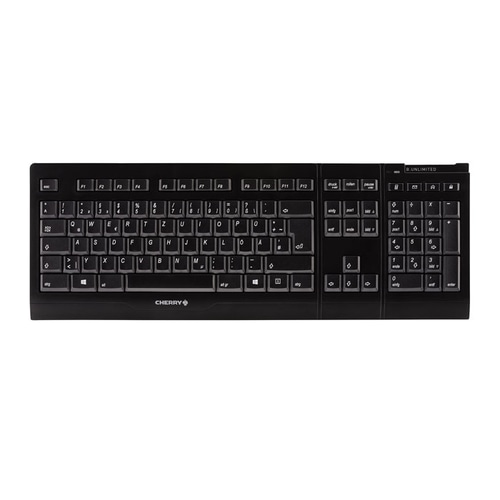 CHERRY B.Unlimited 3.0 keyboard Mouse included RF Wireless QWERTY Spanish Black