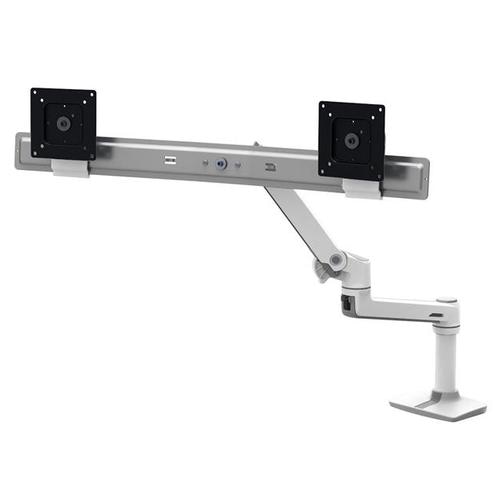 Ergotron LX Series 45-522-216 monitor mount / stand 63.5 cm (25) Black, White Desk
