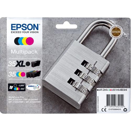 Epson Padlock C13T35994010 ink cartridge 1 pc(s) Original High (XL) Yield Black, Cyan, Magenta, Yellow