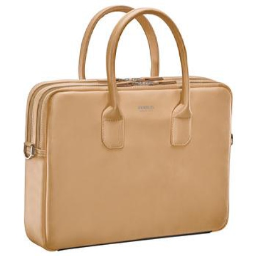 Mobilis MALETfN BOLSO ORIGINE DOBLE COMPARTIMENTO 11-14IN BEIGE notebook case 35.6 cm (14) Briefcase