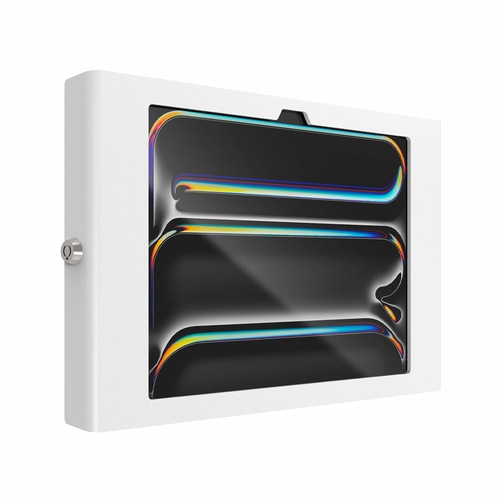 Compulocks iPad Pro M4 11 (2024), Apex Secured Enclosure Wall Mount - White