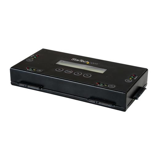 StarTech.com 4 Bay SSD/HDD Hard Drive Eraser - 2.5 & 3.5 SATA - Hostless Standalone Secure Erase External Disk Sanitizer - 9 Erase Modes - RS232 Printer Port - NIST/DOD & TAA Compliant