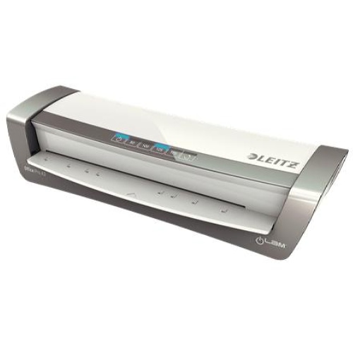 Leitz iLAM Office Pro Hot laminator 500 mm/min Silver, White