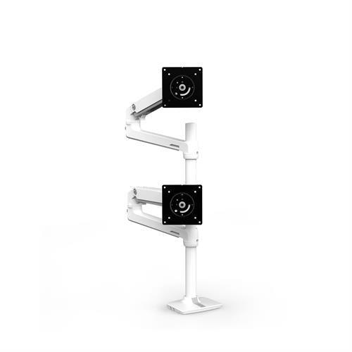 Ergotron LX Series LX Dual Stacking Arm 101.6 cm (40) White Desk