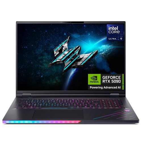 Acer Predator Helios 18 AI (PH18-73) Intel Ultra 9 275HX, 32GB, 1TB SSD, RTX5080, 18 WQXGA Gaming Notebook