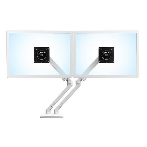 Ergotron MXV DESK DUAL MONITOR ARM 61 cm (24) White