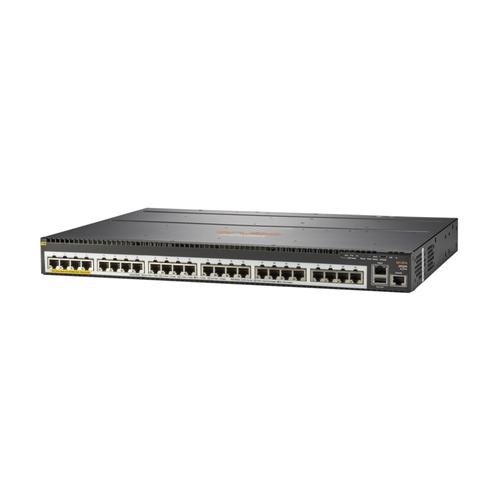 Aruba, a Hewlett Packard Enterprise company Aruba 2930M 24 Smart Rate PoE+ 1-slot Managed Gigabit Ethernet (10/100/1000) Power over Ethernet (PoE) 1U Black