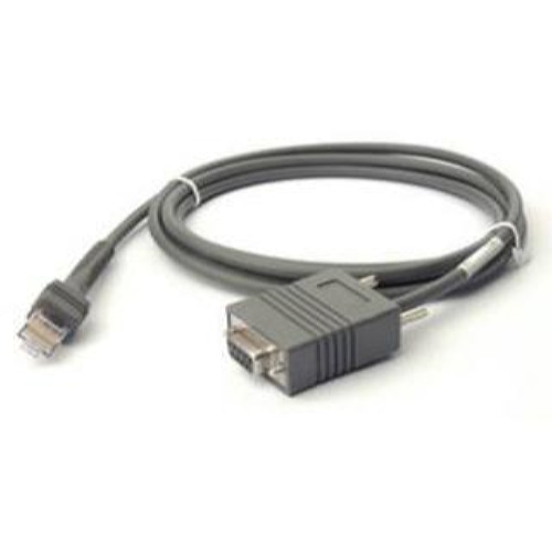 Zebra CBA-R01-S07PBR serial cable Grey 2.1336 m RS232 DB9