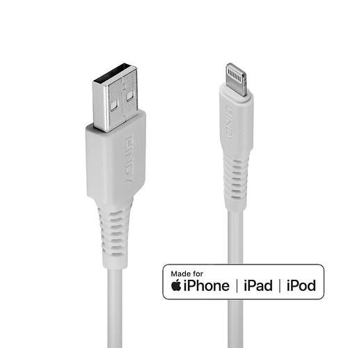Lindy 2m USB to Lightning Cable white