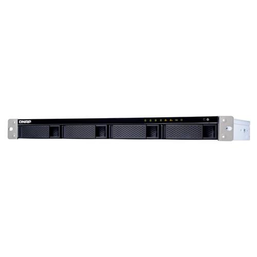 QNAP TS-431XeU NAS Rack (1U) Ethernet LAN Black, Stainless steel Alpine AL-314