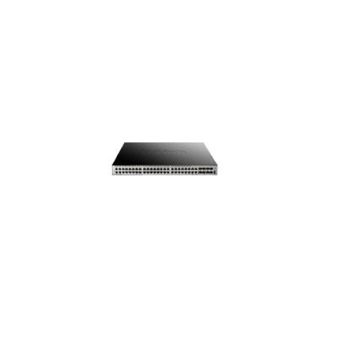 D-Link DGS-3630-52PC/SI network switch Managed L3 Gigabit Ethernet (10/100/1000) Power over Ethernet (PoE) Black, Grey