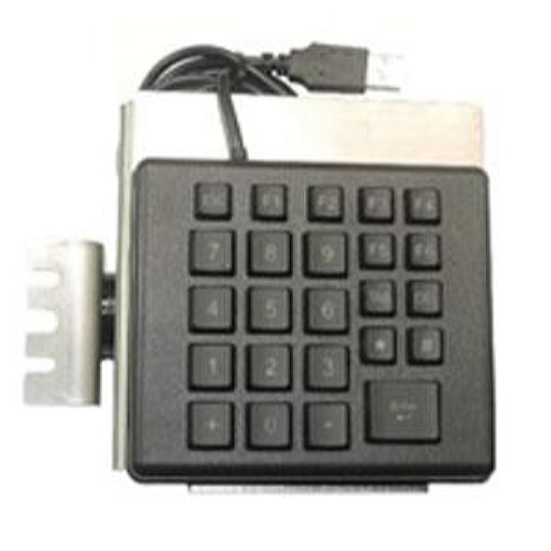 Datalogic 94ACC0158 numeric keypad PC/Server USB Black, Silver