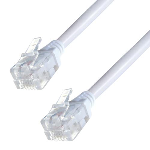DP Building Systems 30-0007 telephone cable 3 m White