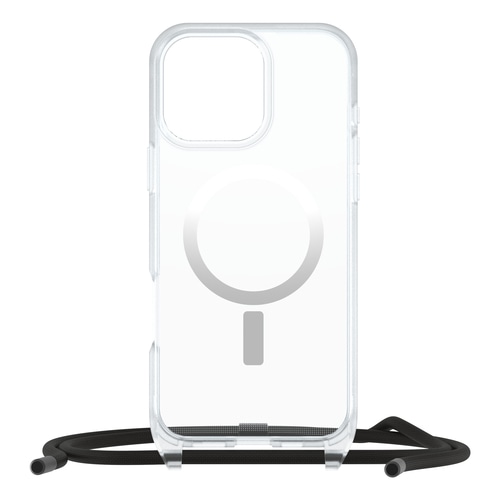 OtterBox React Necklace Series for MagSafe for iPhone 16 Pro Max, Clear