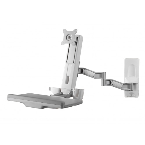 Amer Mounts AMR1WSL monitor mount / stand 61 cm (24) Grey Wall