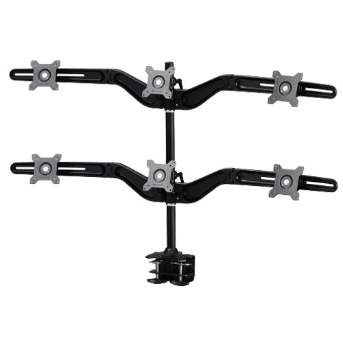 Amer Mounts AMR6C monitor mount / stand 61 cm (24) Black Desk