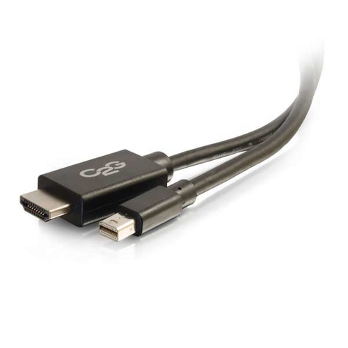 C2G 54421 video cable adapter 1.82 m Mini DisplayPort HDMI Black
