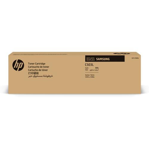 Samsung CLT-C503L High-Yield Cyan Original Toner Cartridge