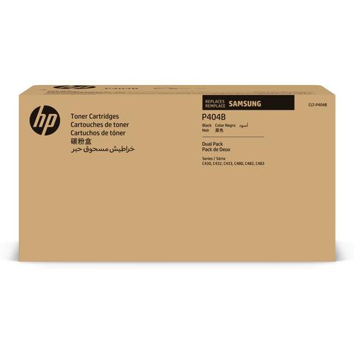 Samsung CLT-P404B 2-pack Black Original Toner Cartridge