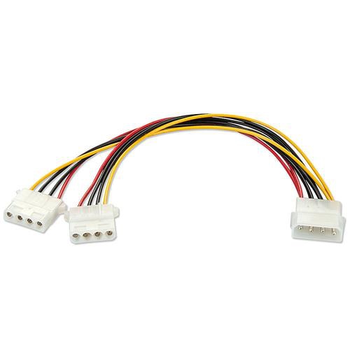 Lindy Y-Cable for 2*5,25, 0,25m