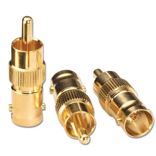 Lindy BNC Female to Phono Male Adapter (3 Pack)