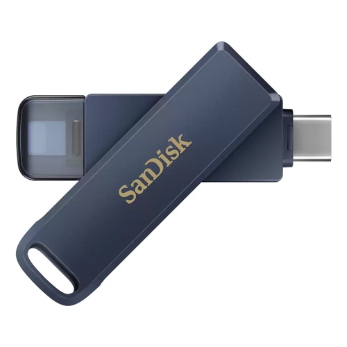 SanDisk iXpand USB flash drive 128 GB USB Type-C / Lightning 3.2 Gen 1 (3.1 Gen 1) Blue