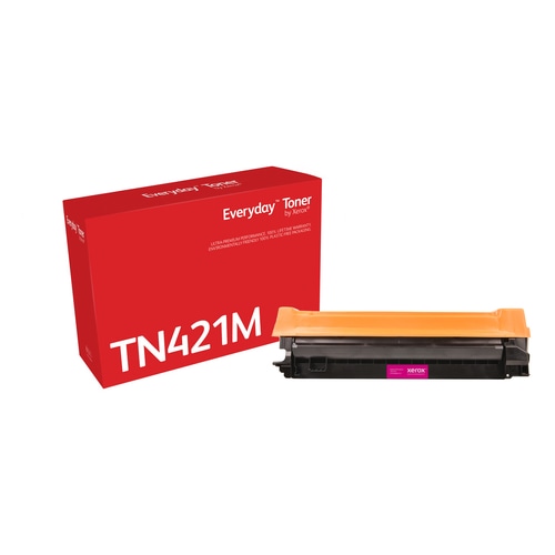 Everyday  Magenta Toner by Xerox compatible with Brother TN-421M, Standard capacity