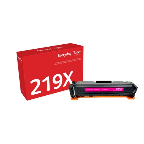 Everyday Magenta Toner by Xerox compatible with HP 219X (W2193X), High capacity