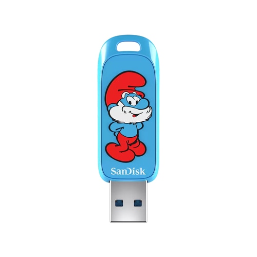 SanDisk Smurf USB flash drive 64 GB USB Type-A 3.2 Gen 1 (3.1 Gen 1) Blue