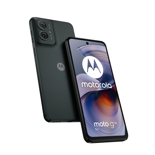 Motorola moto G55 5G 16.5 cm (6.49) Dual SIM Android 14 USB Type-C 8 GB 256 GB 5000 mAh Grey